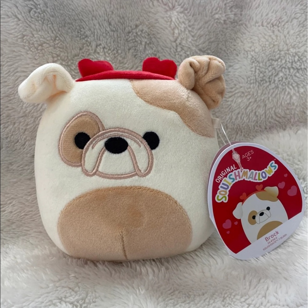 Squishmallow Brock Valentines